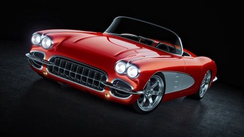 Jeff Patton render - Corvette