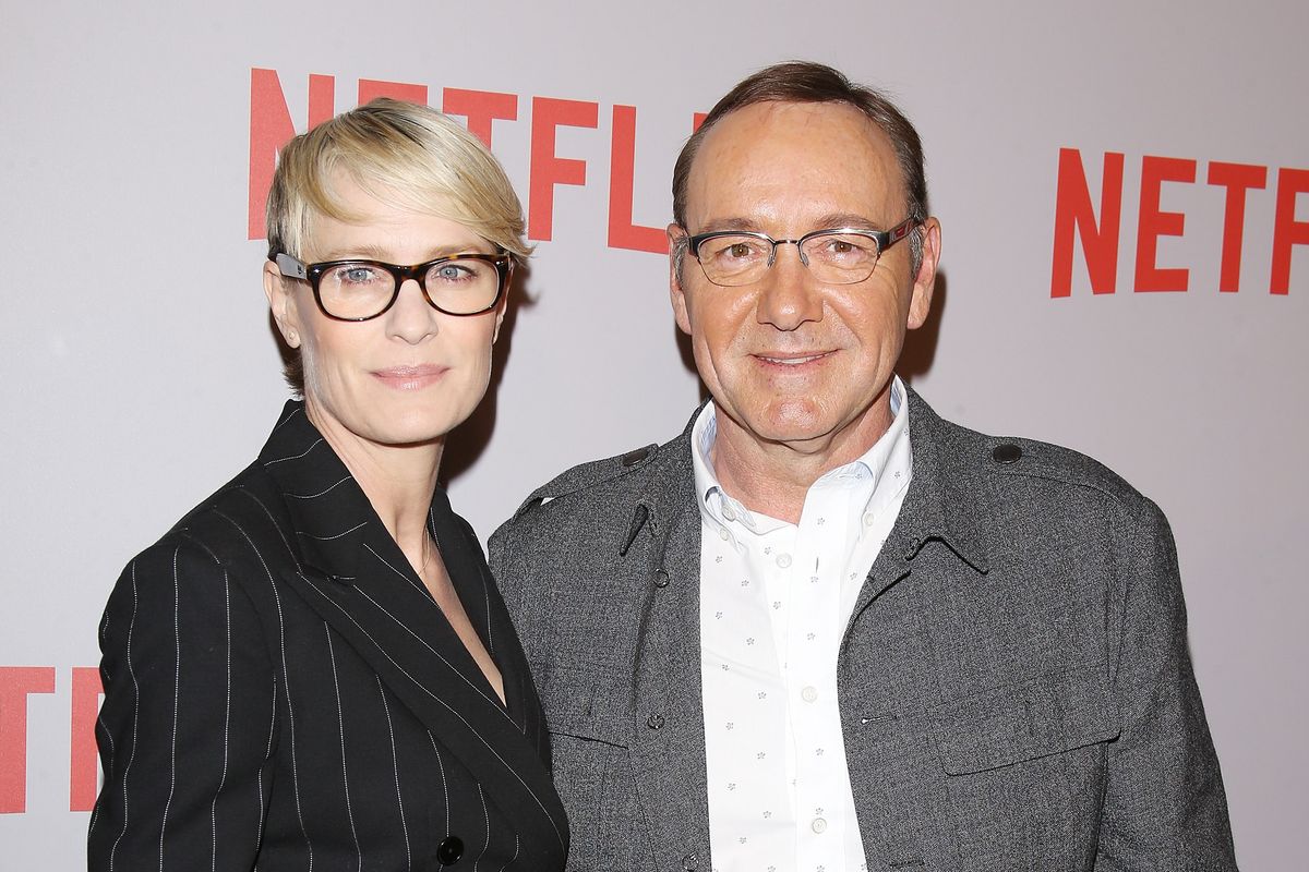 Robin Wright "była rada" ze zwolnienia Spacey'a. Agnieszka Holland zdradza kulisy