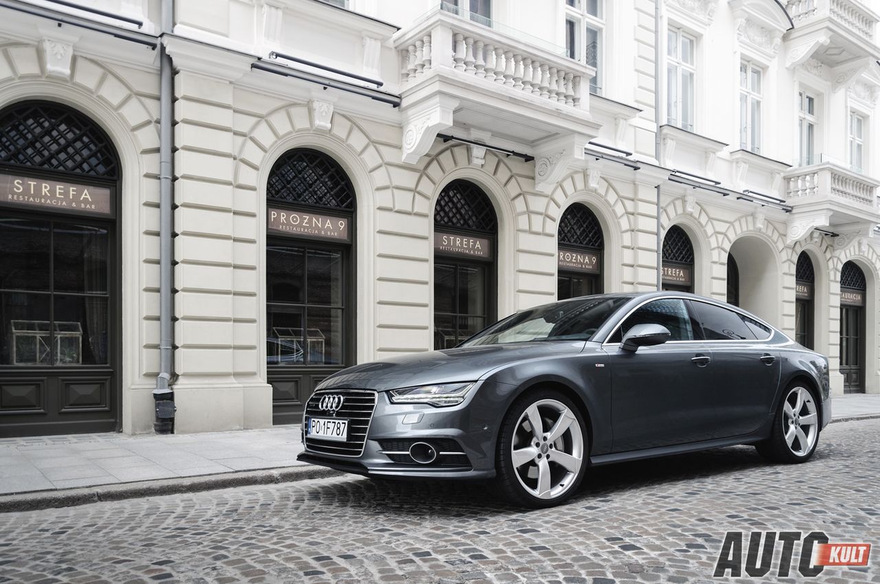 Audi A7 Sportback 3,0 TFSI S-Tronic quattro - test, opinia, spalanie, cena