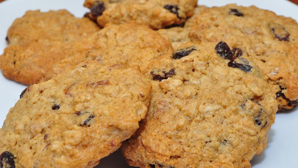 Ciasteczka z rodzynkami (miękkie)