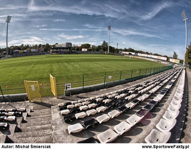 "Młyn" na stadionie Sandecji / fot. Mateusz Bobola