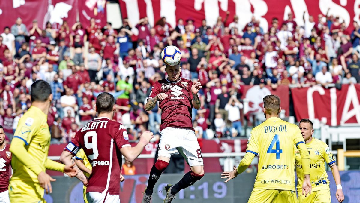 piłkarze Chievo Werona i Torino