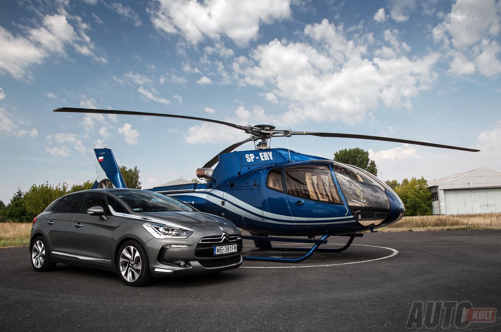 Citroën DS5 i Eurocopter EC130 [galeria autokult.pl] 3
