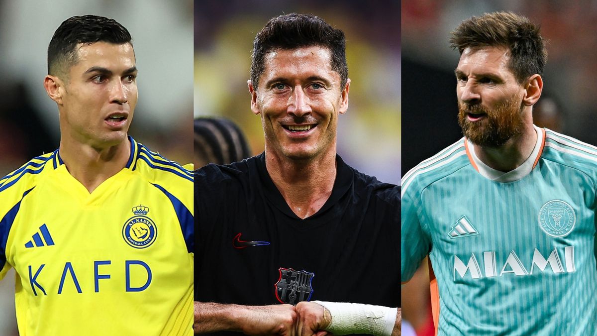 Getty Images / Robert Lewandowski może dorównać Leo Messiemu i Cristiano Ronaldo