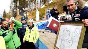 Uściski, prezenty i podziękowania – pożegnanie Łukasza Kruczka