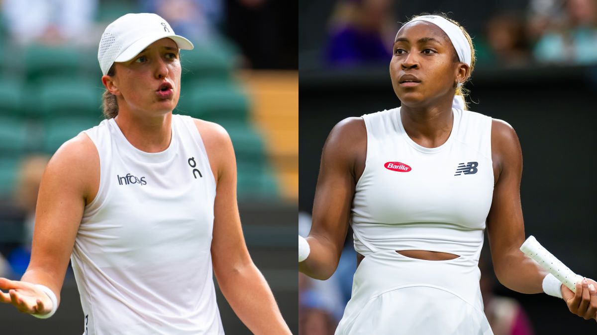 Getty Images / Robert Prange / Na zdjęciu: Iga Świątek i Coco Gauff