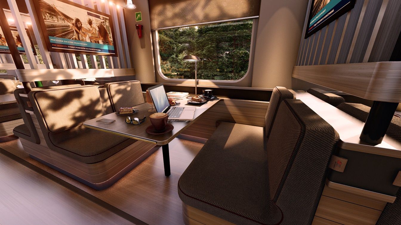 Tak będą wyglądały nowe wagony PKP Intercity 