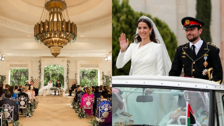 "Royal wedding" w Jordanii. Książę Hussein poślubił ukochaną