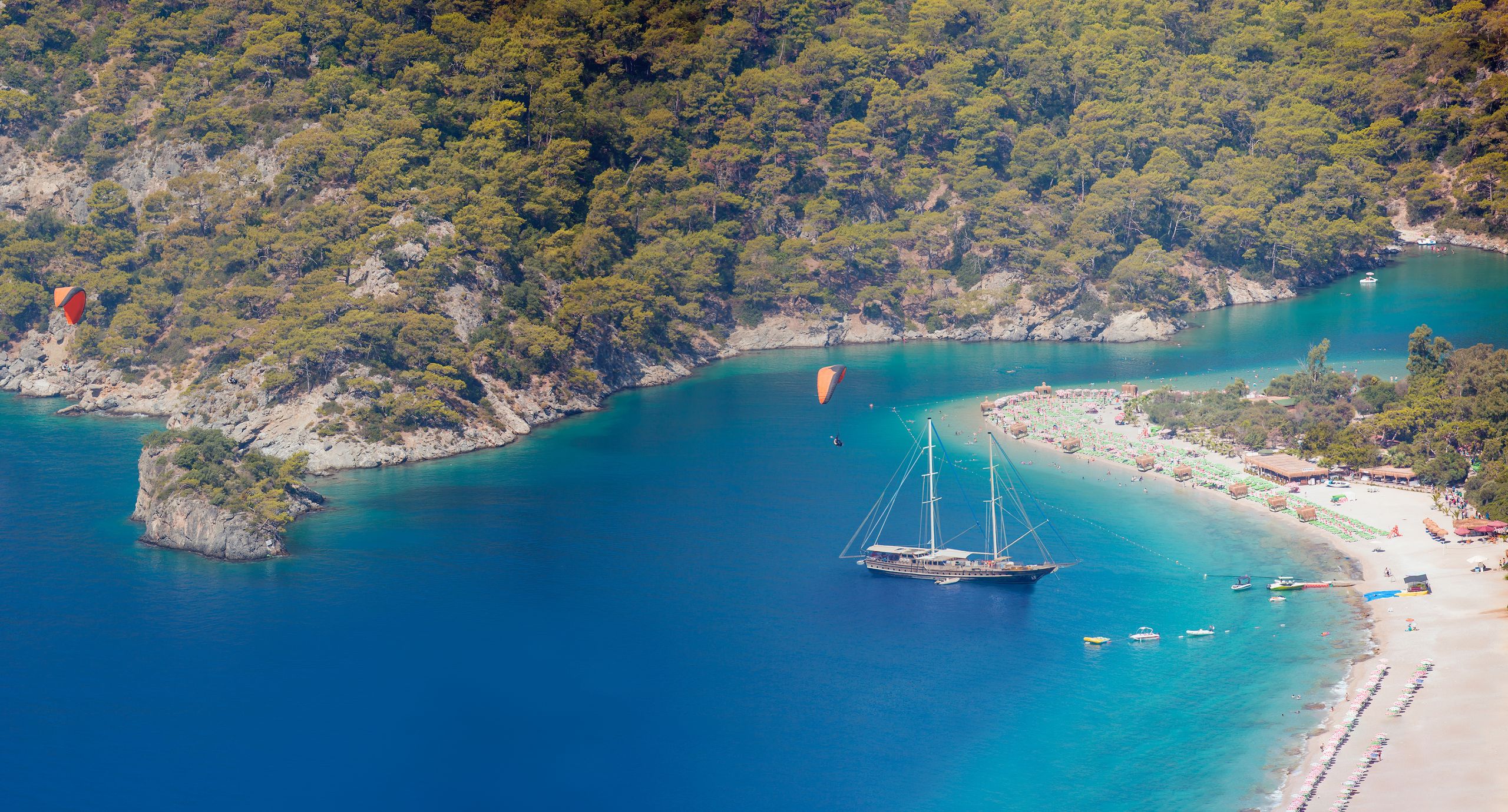 Oludeniz to jedno z najpiękniejszych miejsc w Turcji