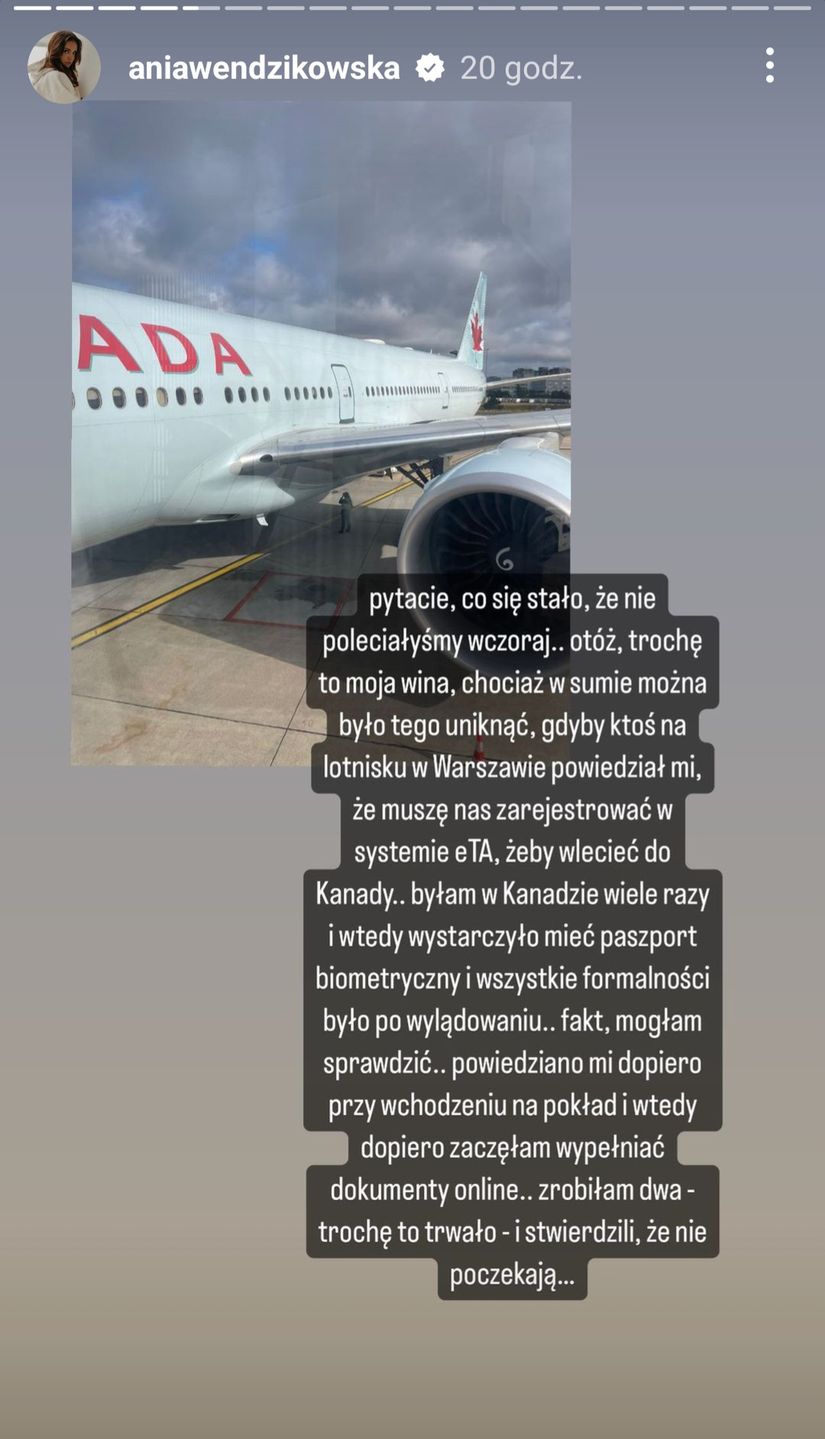 Wakacje Anny Wendzikowskiej