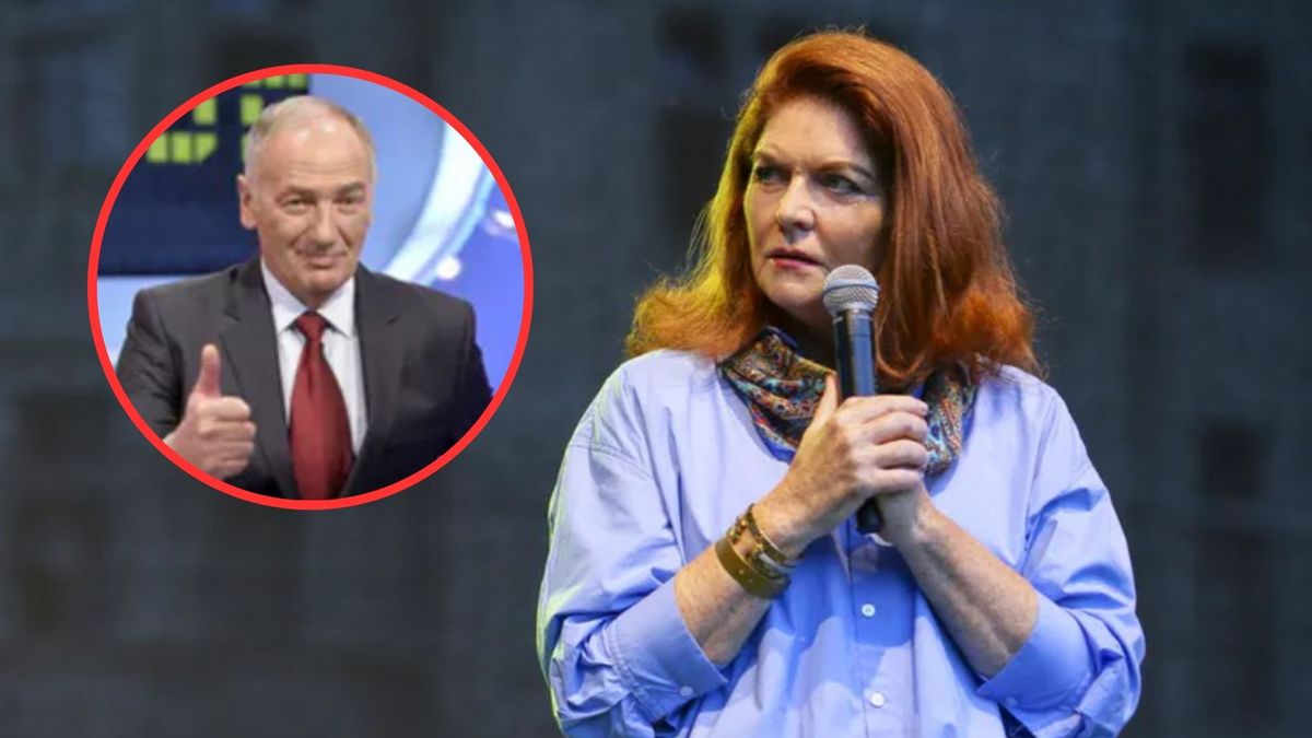 Iskry leciały w TVP. Dowbor oburzona żartem Strasburgera