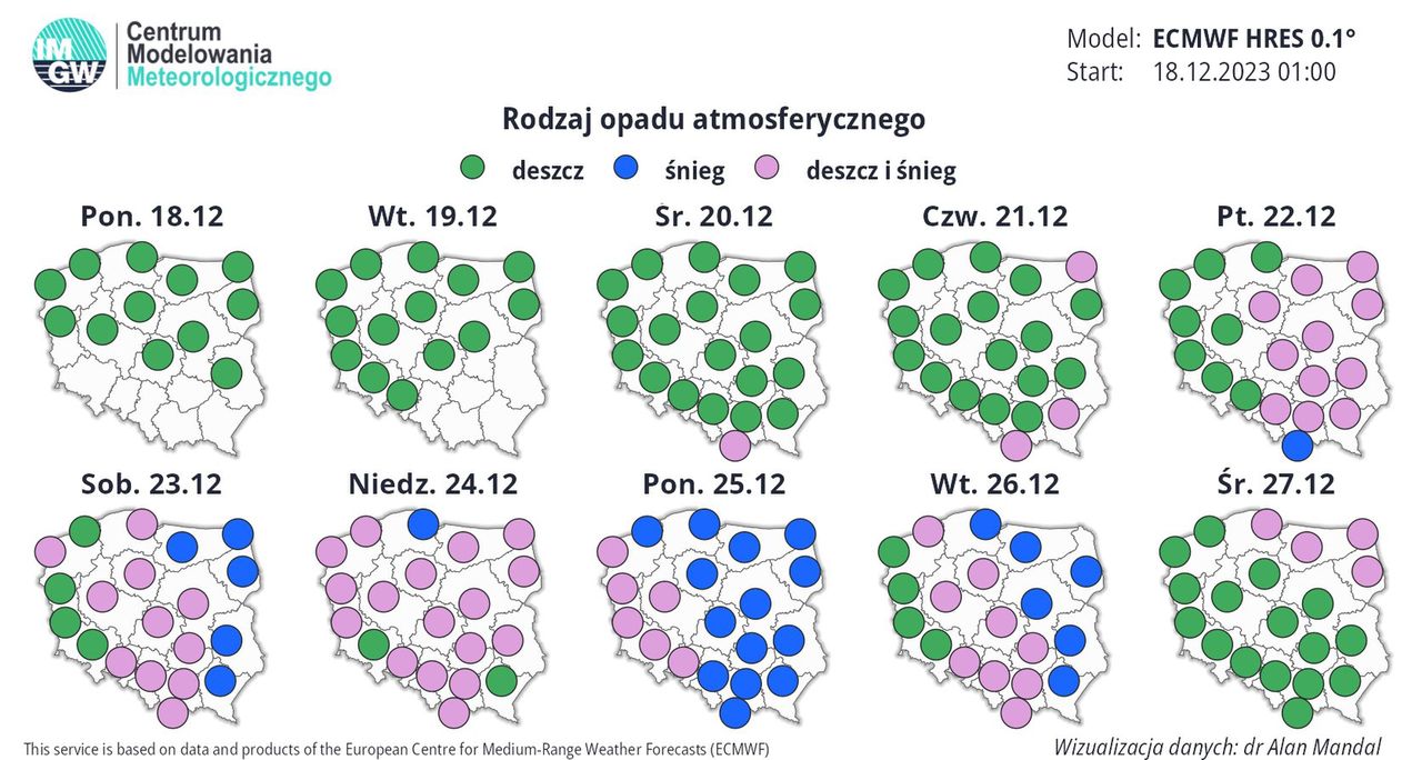 Pogoda na święta. Białe Boże Narodzenie? Prognozy wskazują na opady śniegu