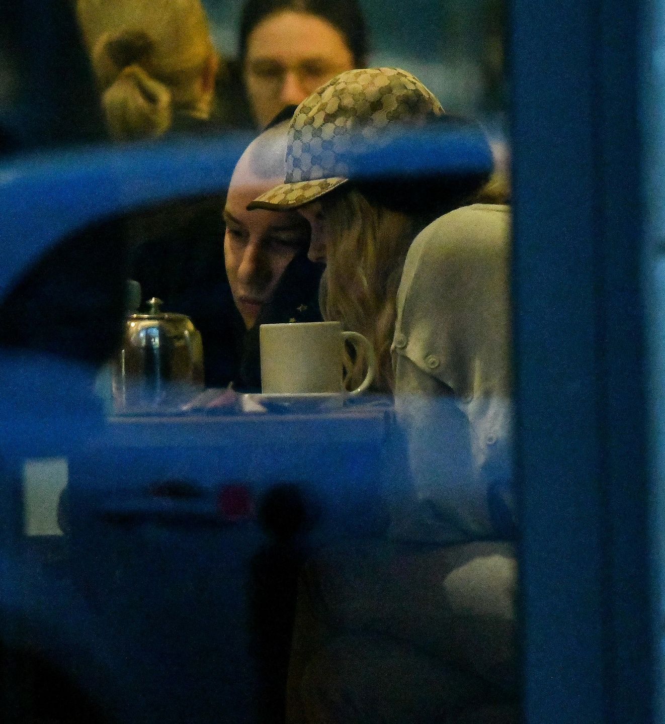 Żabson i Lila Janowska na kolacji