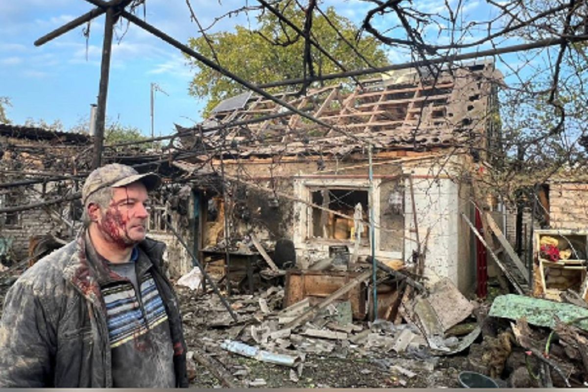 130 dronów uderzyło w Ukrainę. Są tragiczne wieści