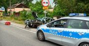 Białobrzegi: Tragiczny wypadek. Kierowca auta osobowego zginął po zderzeniu z ciężarówką