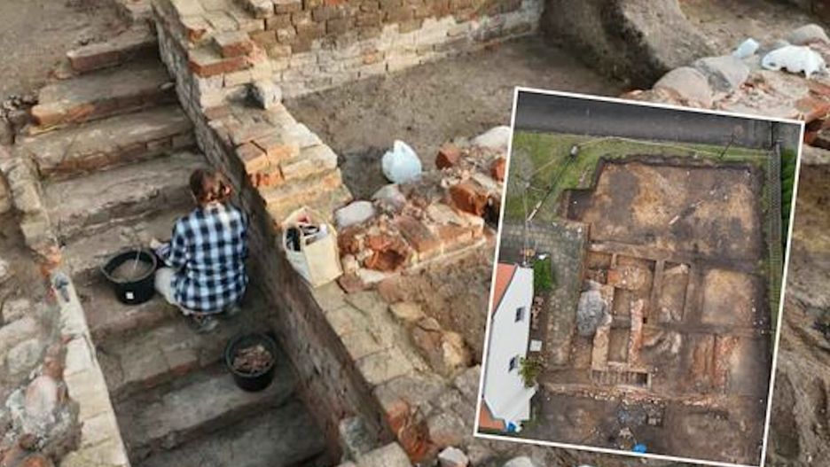 W trakcie badań ujawniono m.in. relikty murów