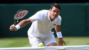 Milos Raonić zaatakował rekord serwisu w Wimbledonie. Punkt zdobył Andy Murray (wideo)