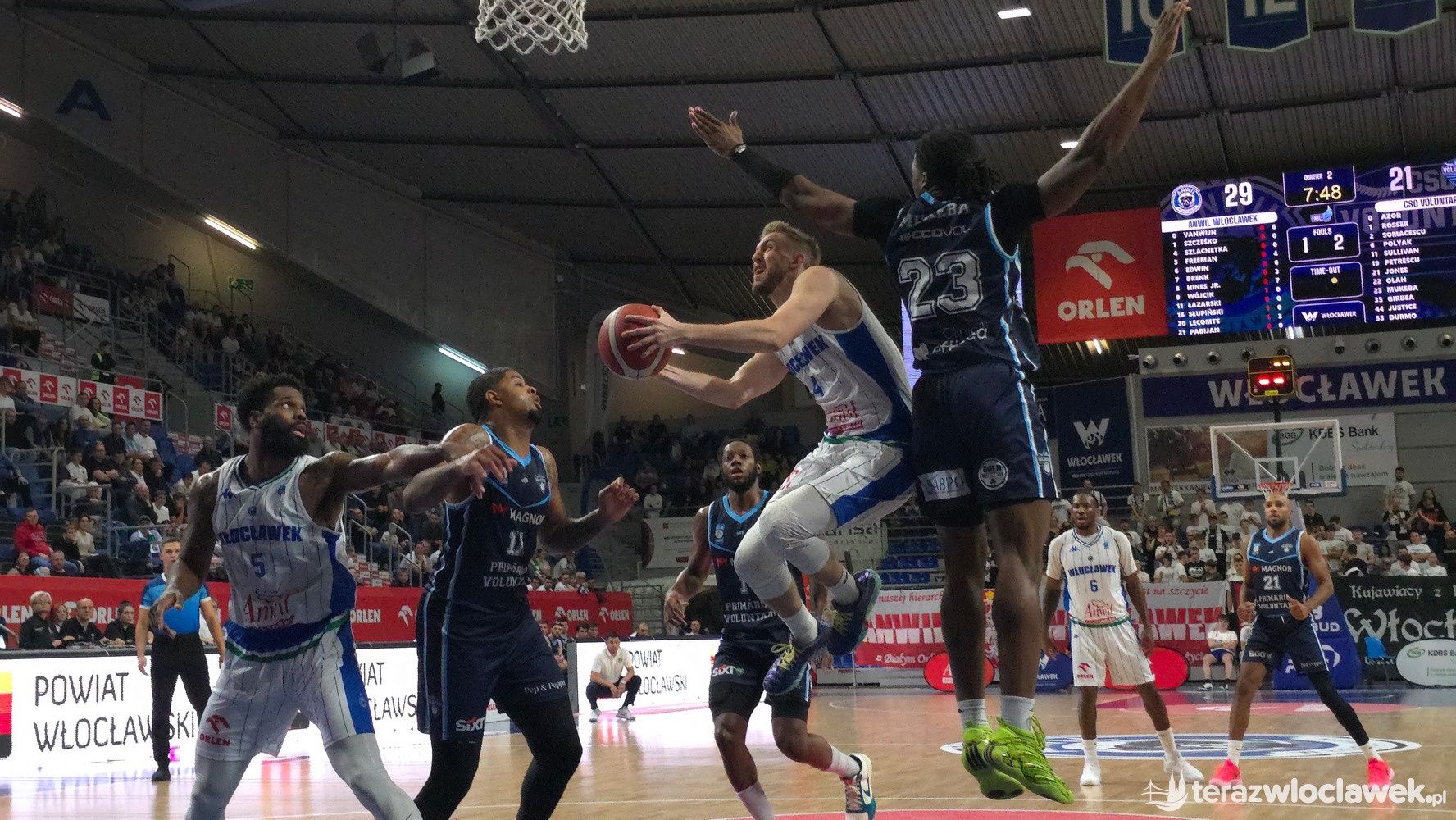 Anwil Włocławek przegrał z CSO Voluntari po zaciętym meczu