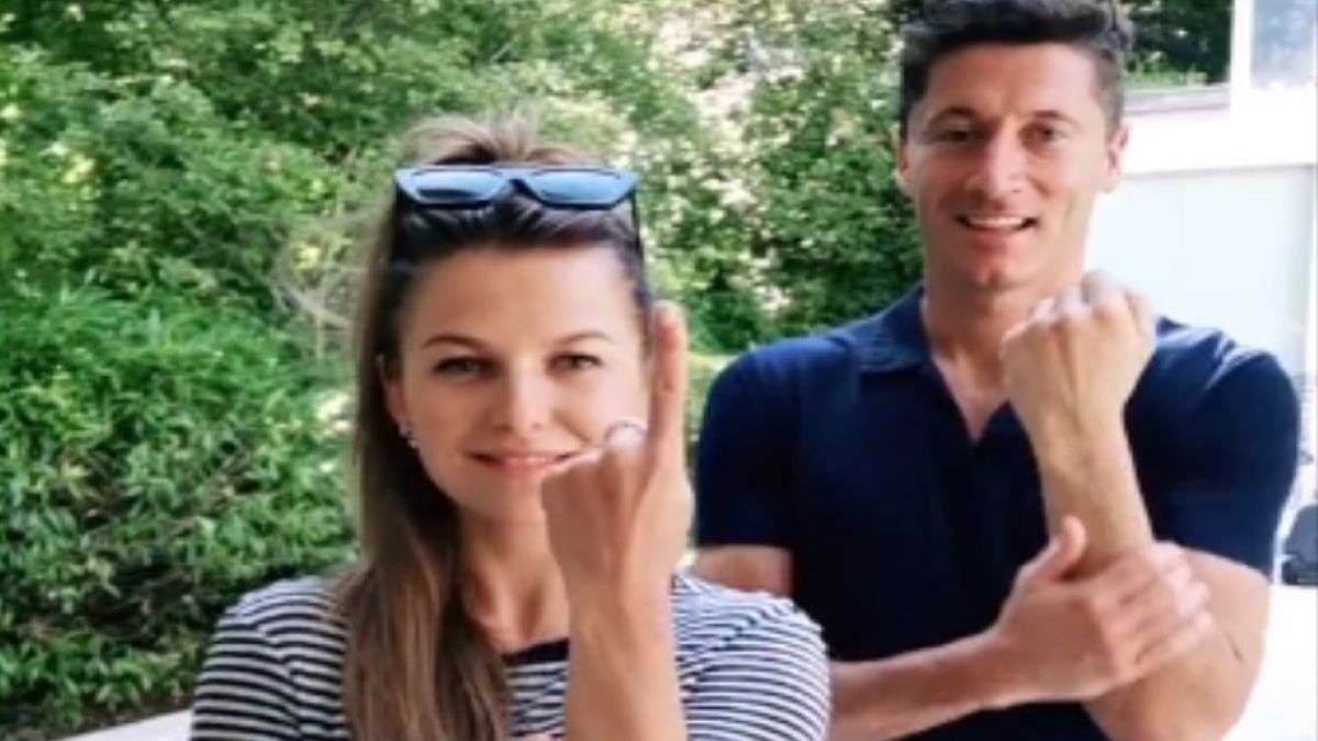 Na TikToku możemy zobaczyć typowy wolny dzień u Lewandowskich 