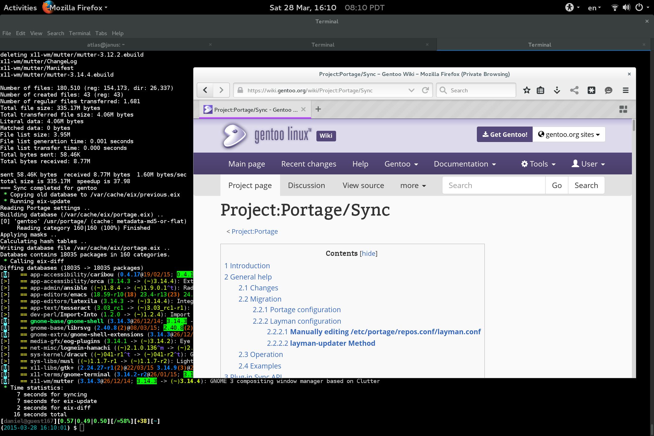 Gentoo, czyli życie w konsoli, spędzane na kompilacji