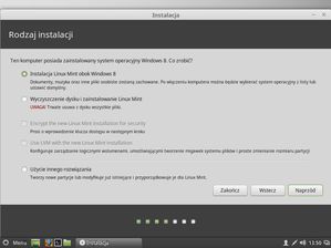 Linux Mint widzi zainstalowanego Windowsa