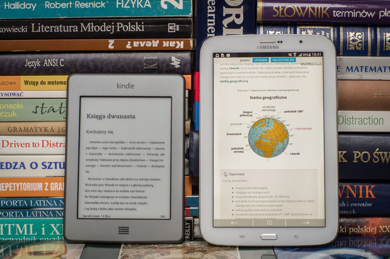 Do szkoły z tabletem czy z czytnikiem? Poradnik dla uczniów i ich rodziców