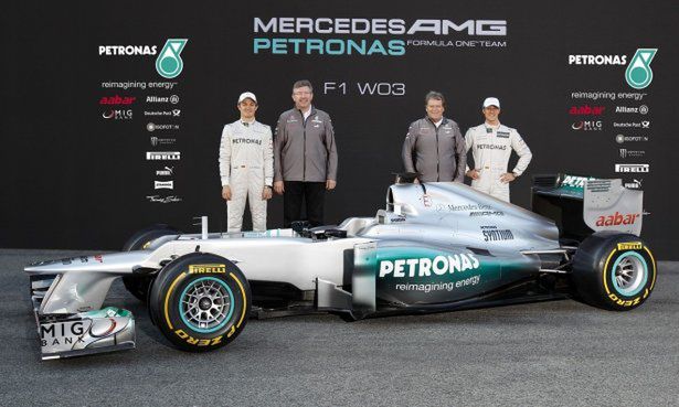 Mercedes W03 - na ostatnią chwilę