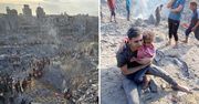 Obóz dla uchodźców w Dżabalii "całkowicie zniszczony". Setki ofiar