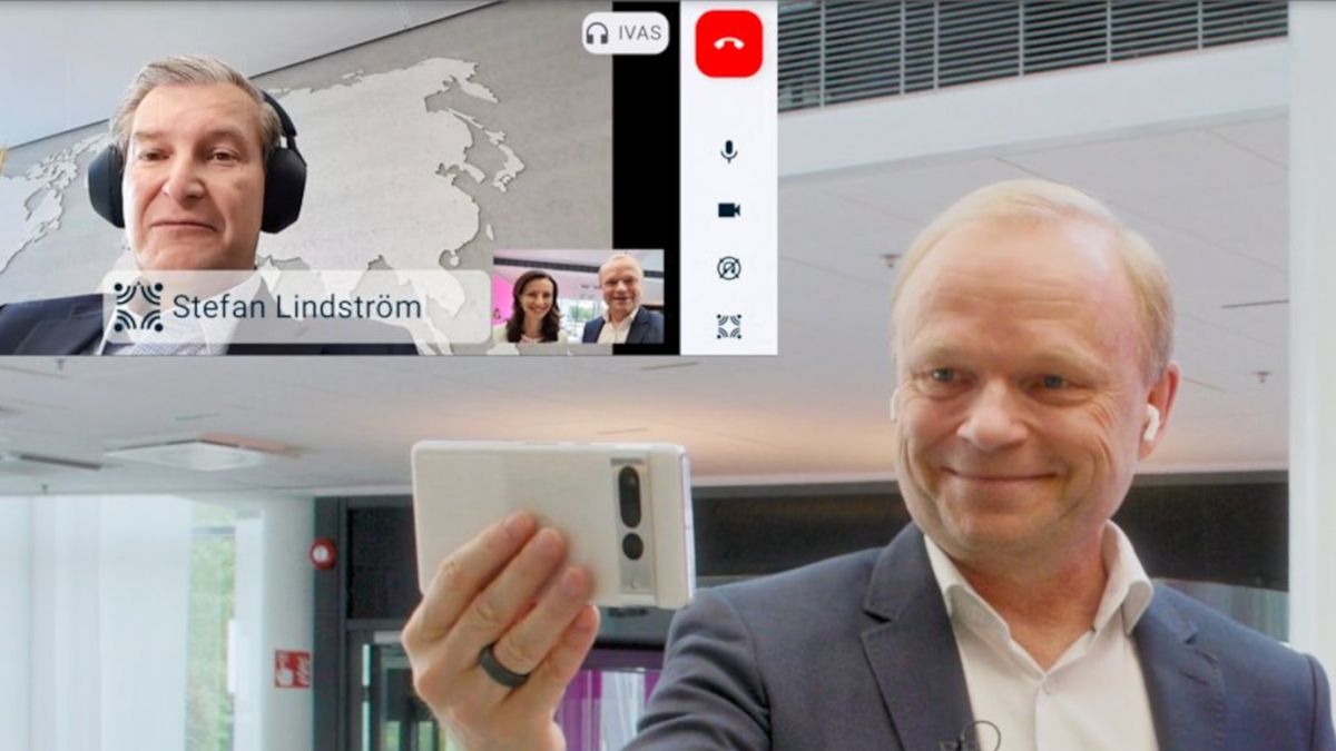 Pekka Lundmark i Stefan Lindström (fot. Nokia)