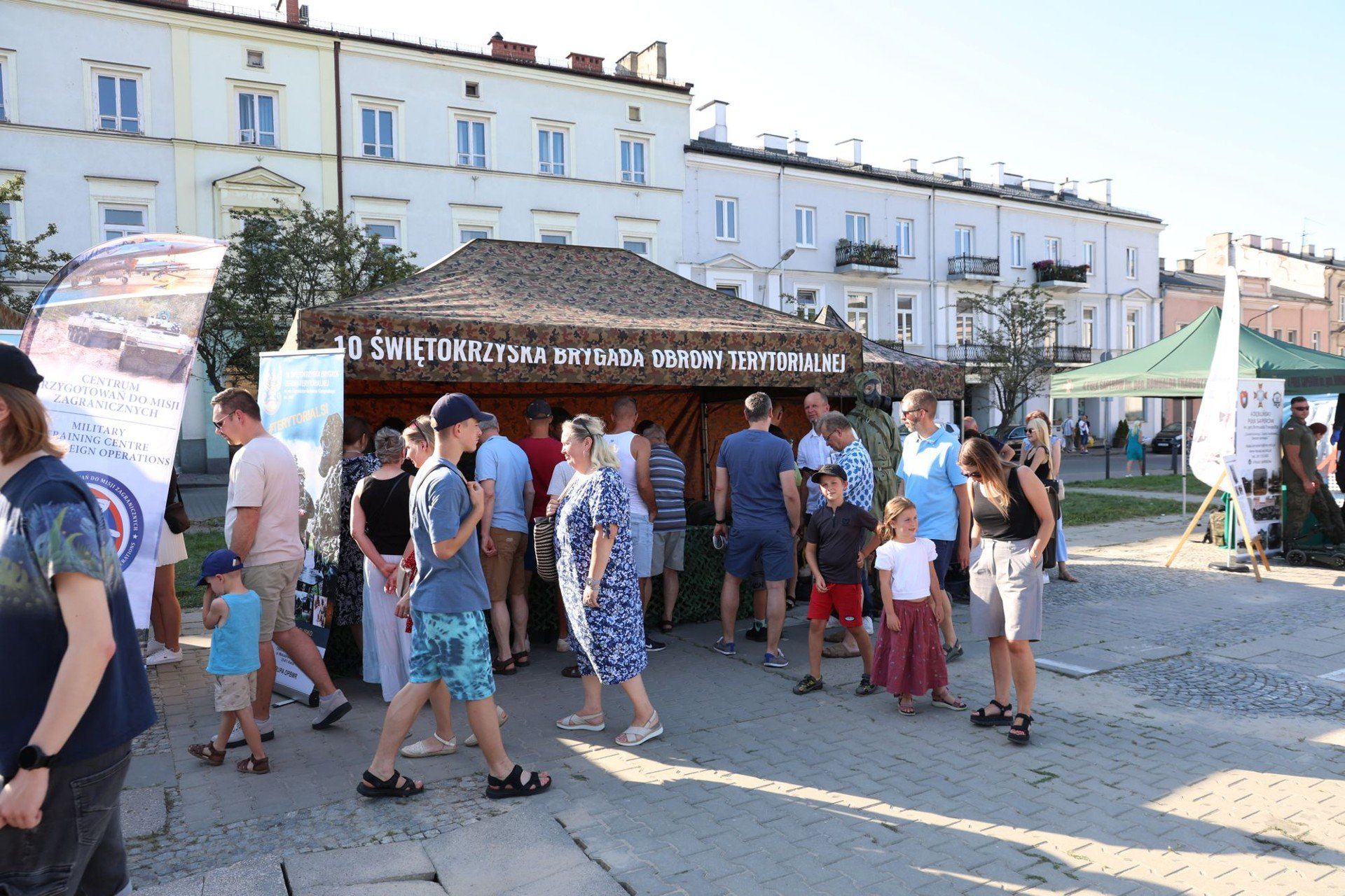 Uroczystości Święta Wojska Polskiego na Placu Wolności w Kielcach