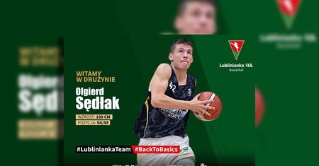 Olgierd Sędłak debiutuje w składzie II-ligowej Lublinianki KUL Basketball
