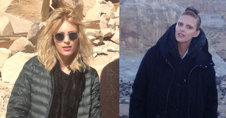 Anja Rubik pracuje... na pustyni!