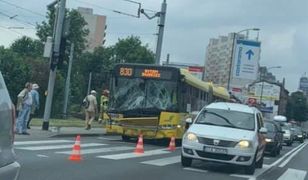 Chorzów. Wypadek autobusu. Dwie osoby w szpitalu