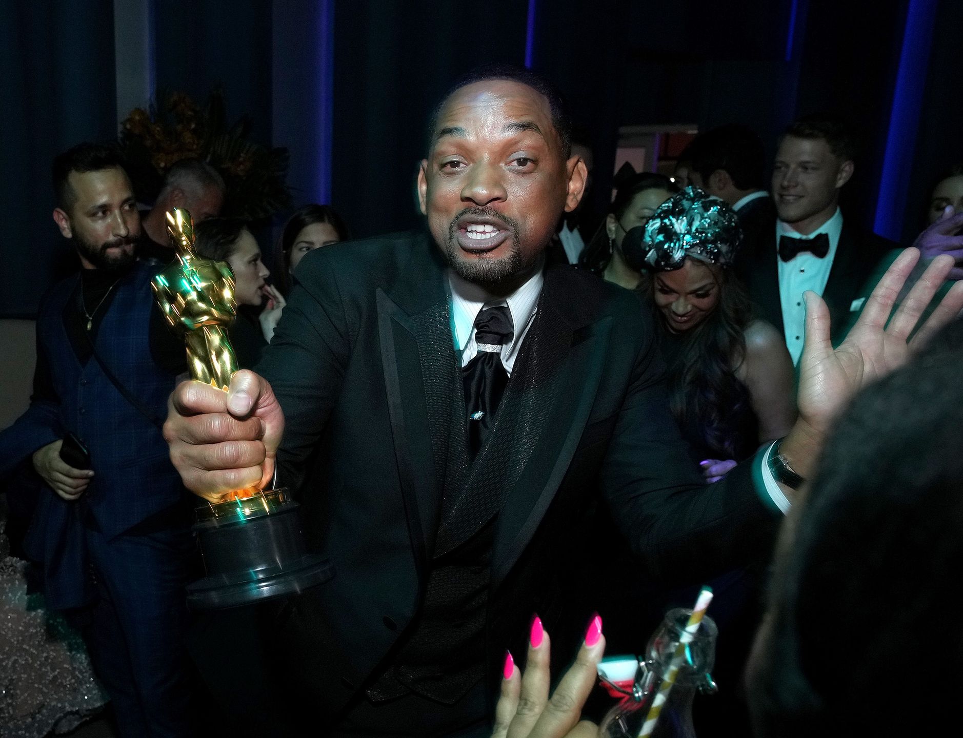 Will Smith bije Chrisa Rocka na gali rozdania Oscarów 