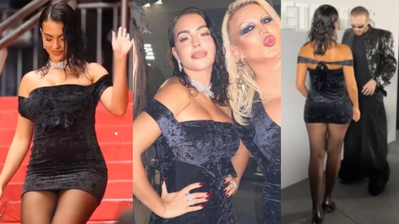 Georgina Rodriguez w mini odsłania kulisy pokazu mody