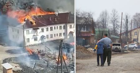 Ogromny pożar w Rosji. Mieszkańcy oskarżają władze