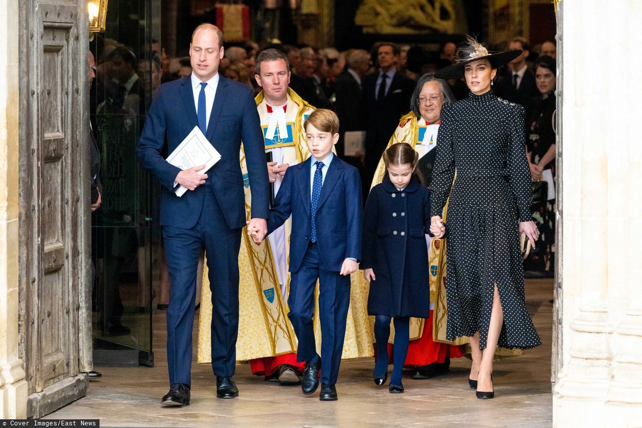 Brytyjska rodzina królewska upamiętnia śmierć księcia Filipa (East News)