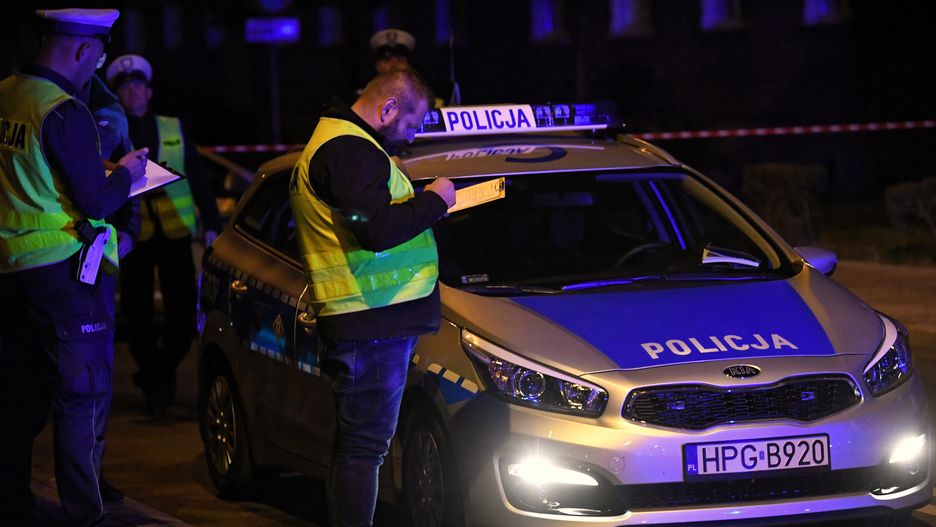 Pszczyna. Wypadek na drodze krajowej numer 1.