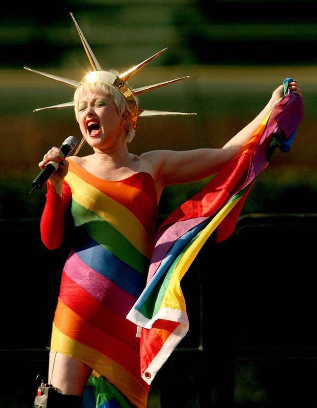 Cyndi Lauper na paradzie LGBT
