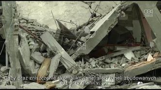 Trwa izraelski atak z powietrza na Strefę Gazy