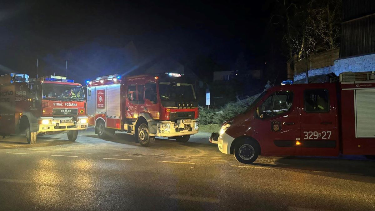 Akcja ratunkowa wJaskini Racławickiej k. Krakowa