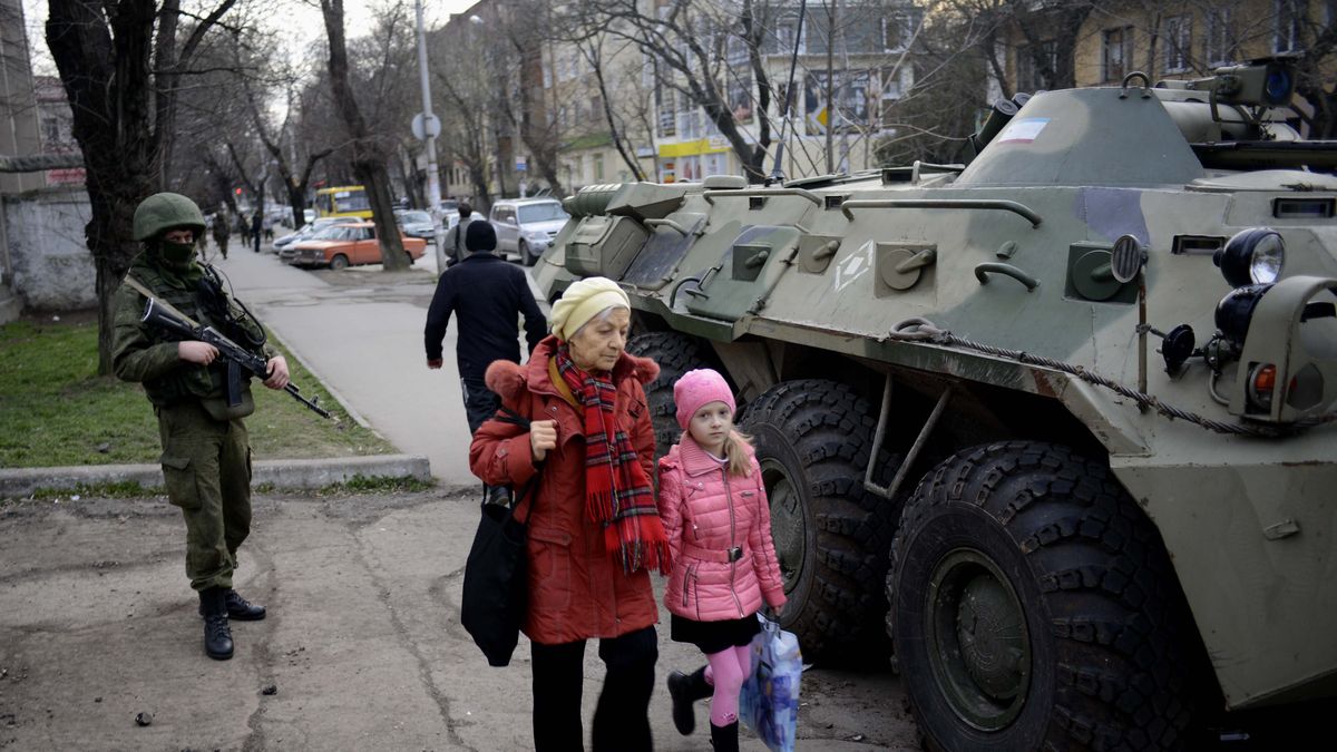 Krym został przez Rosję zajęty w 2014 roku. Referendum w tej sprawie sfałszowano