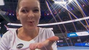 Radwańska: Mój trzeci finał? Nie mogło być lepiej
