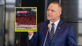 W Łodzi wywiesili transparent do Nawrockiego. Reakcja klubu