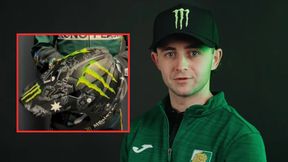 Żużel. "To naprawdę wyjątkowe". Ten kask zaprojektował mu kilkuletni syn