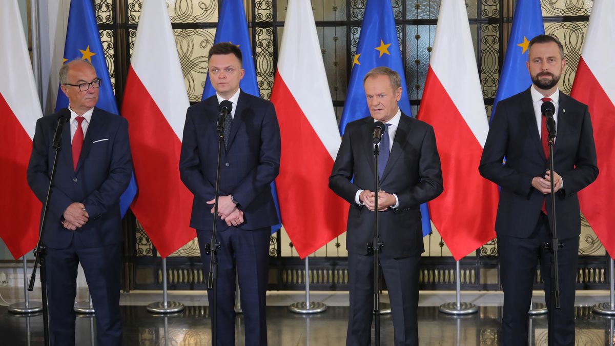 Liderzy partii opozycyjnych wygłosili wspólne oświadczenie