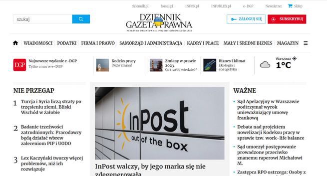 Serwis Gazetaprawna.pl bez szefa. Odchodzi Lidia Raś