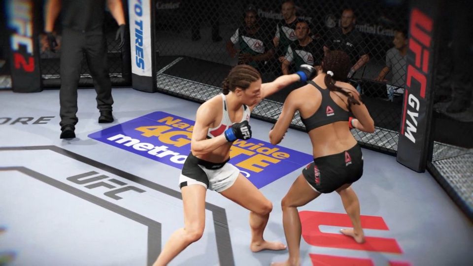 EA Sports UFC 2 - pojedynek kobiet