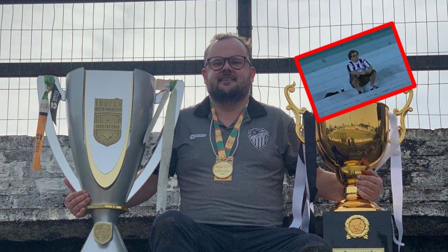 Samotnie oglądał z trybun klęskę ukochanej drużyny. Po latach ...