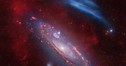 Artysta pomógł odkryć ogromną mgławicę tlenu tuż przy galaktyce Andromedy
